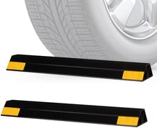 Stalwart Garage Parking Aid - 16-Inch Garage Car Stop Indicator 2-Pack - Easy Pe