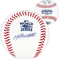 Martin Maldonado Signed Official 2022 WS MLB Baseball Houston Astros Beckett Wit