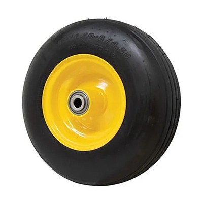 Flat Proof Caster-Ribbed Wheel - 13X6.5-6 fits John Deere Z925A Z970R TCA19309