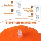 Sex Pillow Inflatable Triangle Wedge Back Support Love Position Aid TOUGHAGE — photo 7