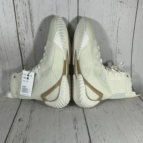 Adidas Speedex 23 Mens High Top Boxing Shoes Off White/Beige Size 12.5 JH8822 - Picture 6 of 9
