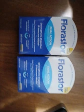 Lot of 2 Florastor Dual Action Probiotic Supplement Boost Good Bacteria  02/2027
