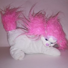 Puppy Surprise Mom Pink White Plush Stuffed Animal Kids Toys Pretend Play