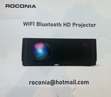 Roconia WiFi Bluetooth Projector
