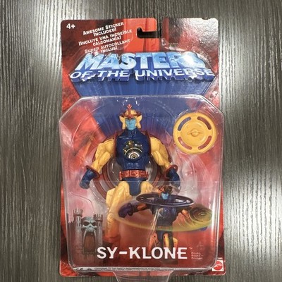 Mattel Masters of the Universe Sy-Klone Boxed Figure w/ Ram, Shield