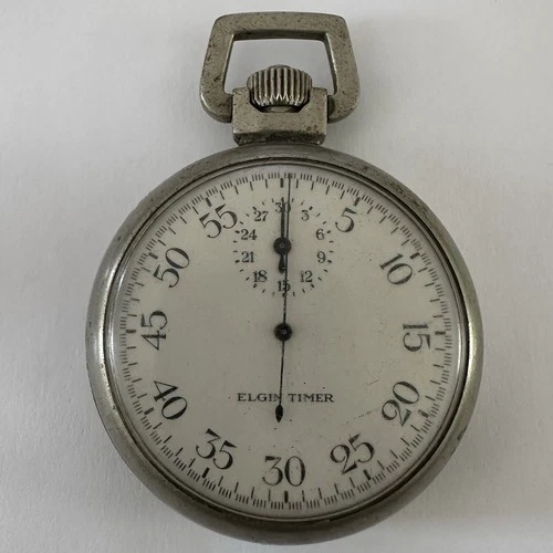 Elgin Timer Pocket Watch Antique