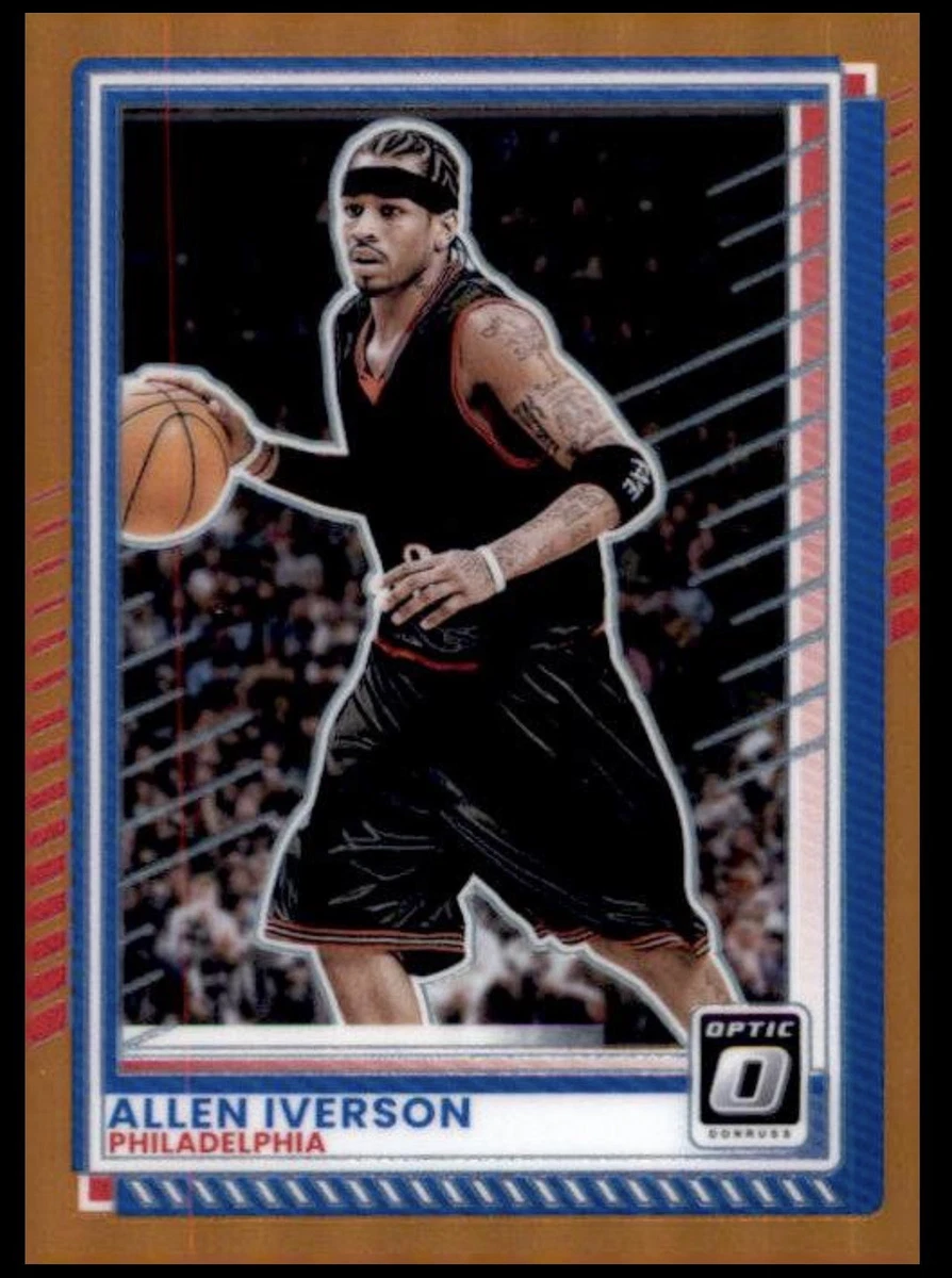 Panini Allen Iverson Basketball Serial Numbered Sports Trading