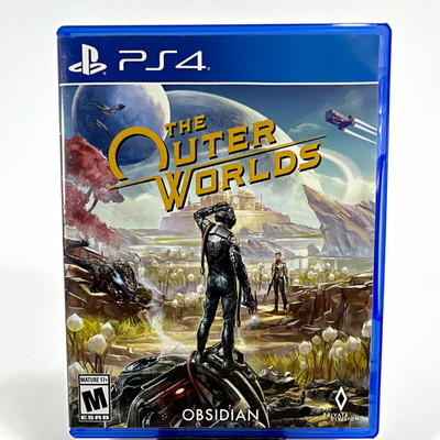 The Outer Worlds Sony PlayStation 4 PS4 2019 (US/Canada) Complete With Manual