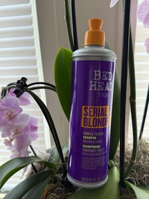 TIGI Bed Head Serial Blonde Purple Toning Shampoo Blonde Hair 13.53 fl oz
