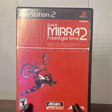 Dave Mirra Freestyle BMX 2 Acclaim Sony PlayStation 2 2001 Manual Included