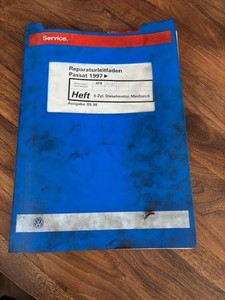 VW Reparatur Leitfaden PASSAT 1997 6 ZYL.DIESELMOTOR MECHANIK AFB AKN 09/1998
