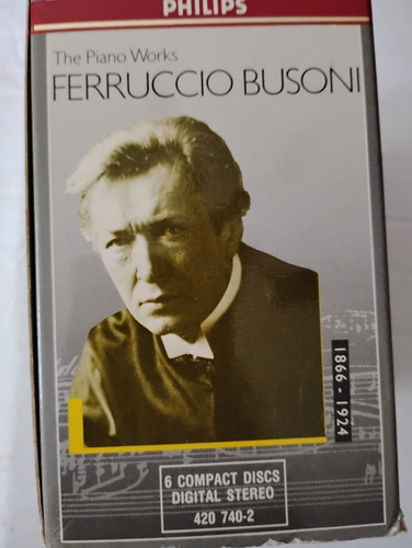 Ferruccio Busoni - Geoffrey Douglas Madge - 1987 - 420 740-2 - 6 CDs sehr gut - Bild 3 von 6