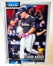 Jakob Marsee #37 2026 Topps 💎40% OFF 8+💎  Miami Marlins RC Rookie