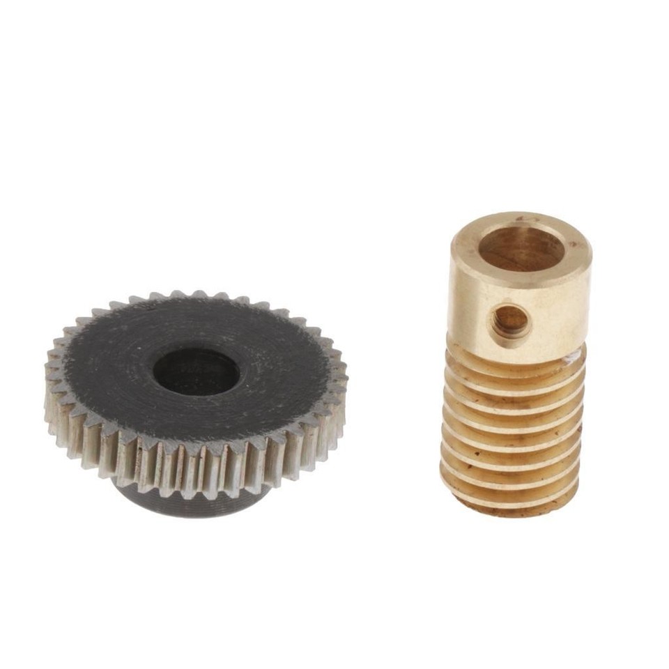 Modulus 9 4Pcs 0.5 Modulus Worm Wheel & Gear Shaft | eBay Australia