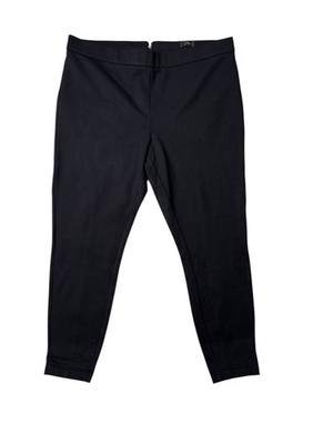 J Crew Womens XXL Black Any Day Pixie Pants Stretch Work Office Slim Leg Pull On