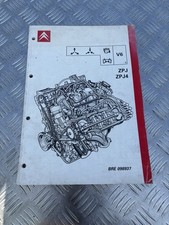 RTA revue technique manuel d’atelier moteur V6 - ZPJ - ZPJ4 Peugeot - Citroën