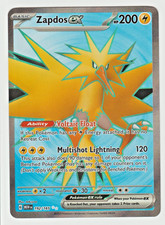 Zapdos ex 192/165 Sv: Scarlet & Violet 151 Holo on eBay