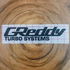Greddy Turbo Jdm Inspired Premium Vinyl Decal X2 Import Tuner Build Sticker