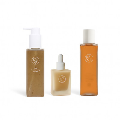 Kaine Kombu Hydration Set Cleanser Toner Ampoule Sensitive Skin K-Skincare