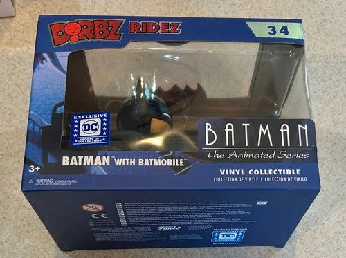 DORBZ RIDES #34 -- Batman Animated Series BATMOBILE -- DC Legion Exclusive