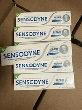 6-Pack Sensodyne Repair and Protect Whitening Toothpaste 3.4oz (12/2025)