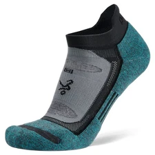 Balega Blister Resistant No Show Running Socks, Gray/Blue