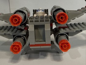 LEGO Star Wars X-Wing Fighter Set 7140 Complete With Minifigs x4 Skywalker