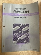 1996 Toyota Avalon Electrical Wiring Diagram Factory OEM