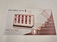 Remington ProLuxe Heated Hair Rollers Opti-Heat 20 Velvet Rollers Grip Tech