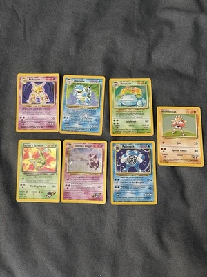 Vintage Pokémon Card Lot WOTC 1999/2003 - Base Set Blastoise Venusaur Gym Gengar - Image 1 of 4