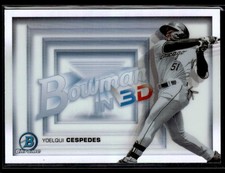 2022 Bowman #B3D-8 Yoelqui Cespedes Bowman in 3D Baseball Card 0603I