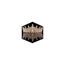 Fesciory Birthday Crown for Women, Gold Plated One Size, Plated-4