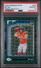2024 Panini Donruss Optic - Rated Rookie Bo Nix #209 Green Velocity Prizm (RC)