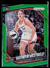 2025 Panini Prizm WNBA Kathryn Westbeld Green Rookie 29