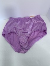 pink 1 NEW Cacique VTG Second Skin Satin Brief Panty Size 18/20