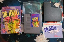 Nintendo NES Dr. Jekyll and Mr. Hyde Complete CIB w/ H-Seam Shrink