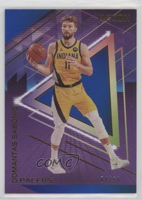 2020-21 Panini Recon Holo Blue 4/99 Domantas Sabonis #63 0q4p
