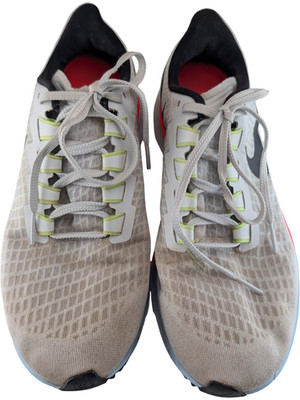 Nike Air Zoom Pegasus 37 Pure Platinum Laser Crimson Womens 8.5 CZ9308 001