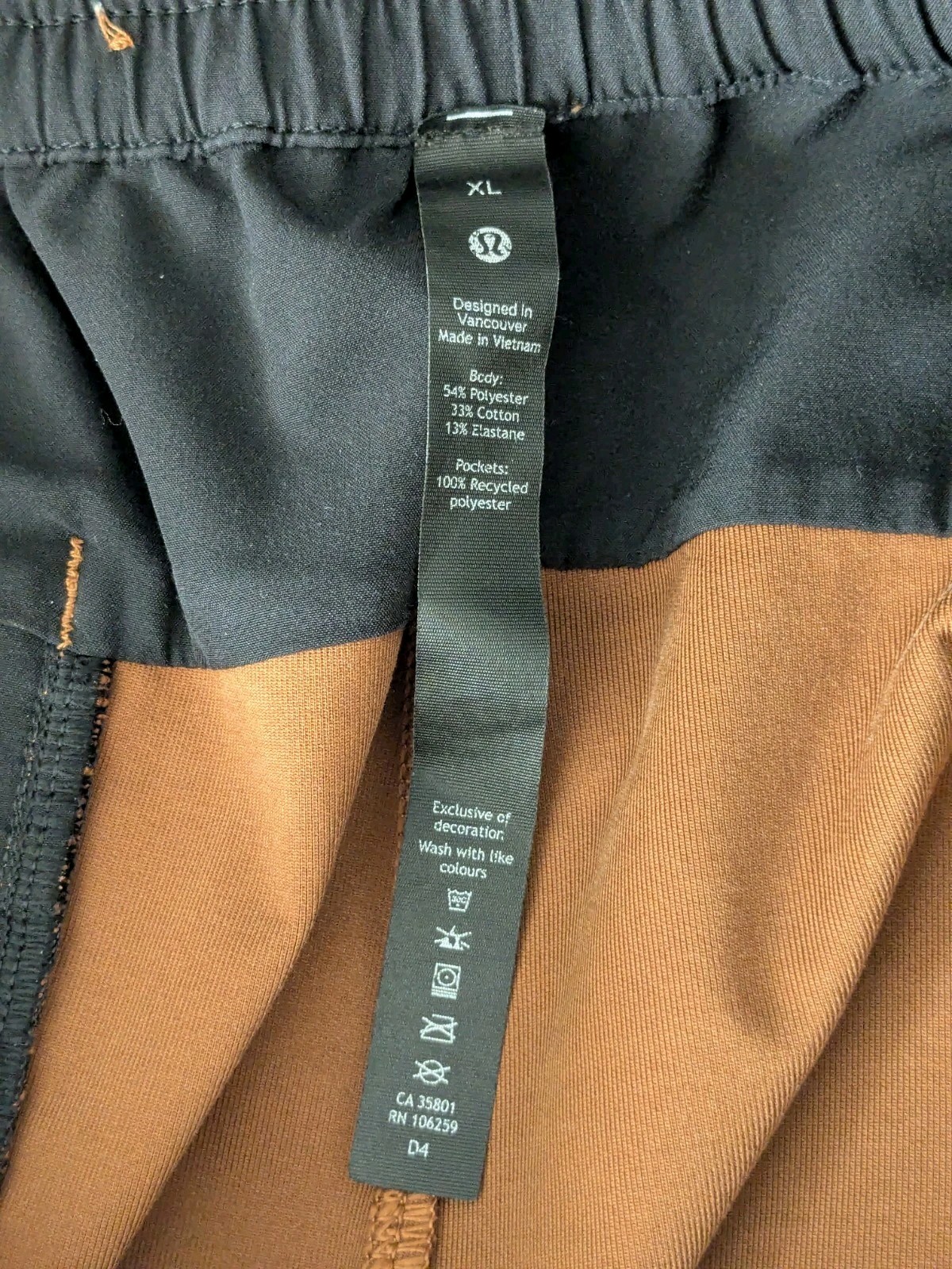 Lululemon Bowline Utilitech Drawstring Pants Mens… - image 5