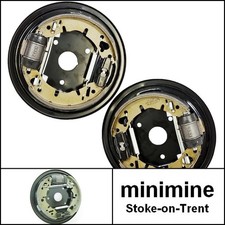 Coppia placca posteriore freno a tamburo Classic Mini gruppo assemblato 21A1058 21A1060