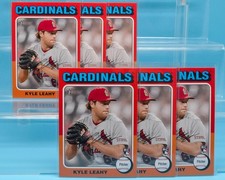 Kyle LEAHY 2024 Topps Heritage Rookie Lot of (6)