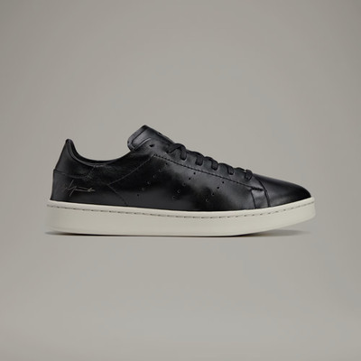 Adidas Y3 Stan Smith Leder Schuhe Schwarz Beige UK 5,5 EU 38 2/3 NEU