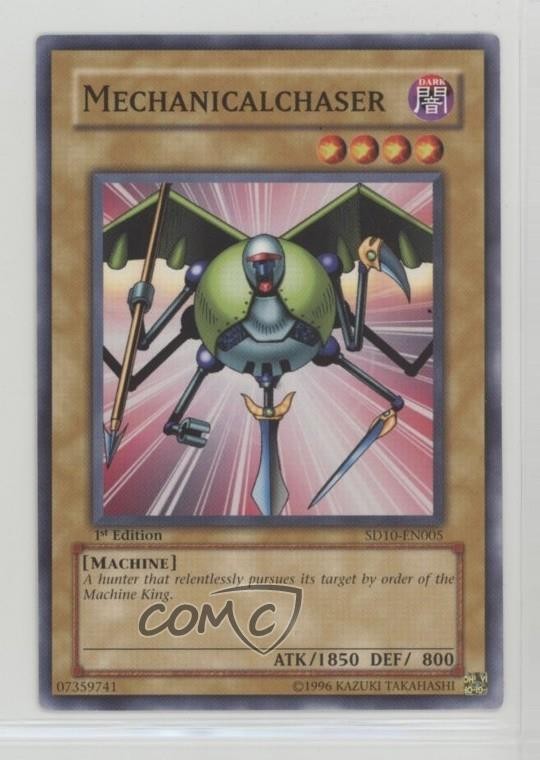 Mechanicalchaser 1st Ed. YuGiOh Machine Re-Volt Structure Deck #SD10-EN005 2007