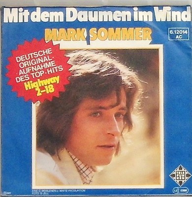 Mark Sommer mit den Daumen im Wind / CV Bellamy Brothers Highway 2-18 )