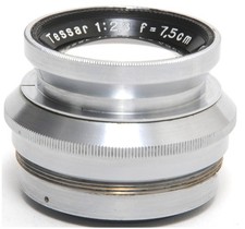  Zeiss Jena for Exakta Tessar 2.8/7.5cm lens NOTTESTED