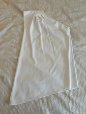 Alice + Olivia Asymmetrical One Shoulder Slip Dress White Size 0