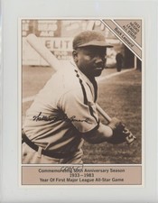 1983 Conlon Collection First All-Star Game 50th Anniversary Buck Leonard HOF 9ca