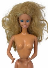 WORKS Vintage 1985 Magic Moves Barbie Doll 2126 Blonde for OOAK Customization
