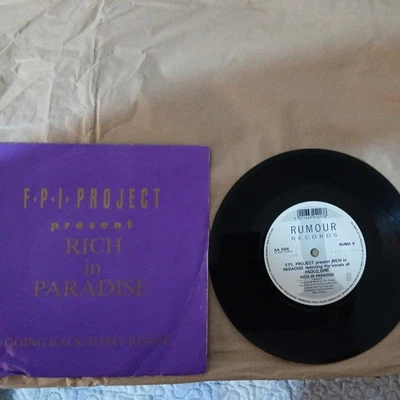 (AR589) FPI Project, Rich In Paradise - 7 inch vinyl