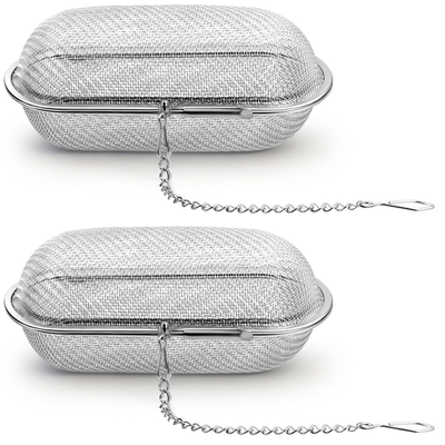 #ad 2 Pcs Ultrasonic Cleaner Baskets for Small Parts Parts Washer Basket Stainless S $17.99